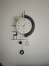 久久達掛鐘客廳2025新款家用高級感輕奢鐘表掛墻現代簡(jiǎn)約創(chuàng  )意時(shí)鐘表掛墻 曬單實(shí)拍圖