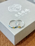 炙真銀樓本命年馬年銀情侶戒指男女一對戒活口生日本命年禮物送女朋友老婆 【玫瑰與獨角獸】情侶對戒 曬單實(shí)拍圖
