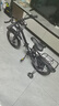 飛鴿兒童自行車(chē)3-6-10-12歲帶輔助輪小孩兒童折疊自行車(chē)腳踏單車(chē) 黑色 輻條輪 普通前叉 后座版 14寸【適合90-125厘米】 曬單實(shí)拍圖