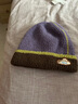 Kocotreekk樹(shù)兒童帽子軟糯保暖寶寶毛線(xiàn)帽防風(fēng)男女童撞色親子風(fēng)鈴紫L 曬單實(shí)拍圖