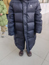 駱駝（CAMEL）兒童羽絨服中長(cháng)款加絨加厚戶(hù)外運動(dòng)防風(fēng)面包服外套中大女童男童 幻影黑【秋冬款】 140 曬單實(shí)拍圖