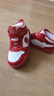 泰蘭尼斯兒童紅色新年運動(dòng)鞋幼兒園室內鞋可控開(kāi)關(guān)男女童閃燈板鞋白/紅30 曬單實(shí)拍圖