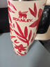 STANLEY保溫杯水杯大容量吸管杯車(chē)載不銹鋼保溫保冷杯男女禮物887ML紅色 曬單實(shí)拍圖