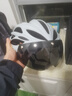 永久（FOREVER）自行車(chē)騎行頭盔磁吸風(fēng)鏡山地公路車(chē)男女一體成型安全帽頭圍可調 鴿灰色【防紫外線(xiàn)風(fēng)鏡+三檔尾燈 除菌防臭 減震防震 曬單實(shí)拍圖