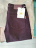 休閑牛仔褲男秋季冬筒褲子男商務(wù)新品高端棉彈力修身小腳百搭長(cháng)褲 V8-D659皇紫色 29 【2尺2】100-110斤 曬單實(shí)拍圖