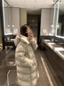 雪中飛白鵝絨泡芙羽絨服女2025年冬季新款寬松時(shí)尚小個(gè)子加厚中長(cháng)款外套 杏色(收到不值不要錢(qián)包退) S (90-130斤) 曬單實(shí)拍圖