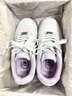 卡帕（Kappa）女鞋厚底板鞋女2026年新款百搭軟底小白鞋女增高休閑運動(dòng)鞋子女 經(jīng)典白/洋蘭紫 38 曬單實(shí)拍圖