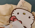 Hello Kitty女童內衣套裝秋季兒童睡衣大童家居服親子秋衣秋褲 G044粉色 130  曬單實(shí)拍圖