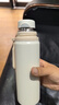 蘇泊爾（SUPOR）保溫杯316L不銹鋼水杯便攜大容量泡茶杯真空保溫杯學(xué)生杯子 云紗白520ML 曬單實(shí)拍圖