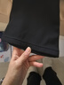 SIINSIIN【專(zhuān)享】喇叭褲女加絨24年鯊魚(yú)褲黑色微喇瑜伽褲 【輕暖小個(gè)子款】顯瘦黑 （15℃-22℃） S (80-100斤) 曬單實(shí)拍圖