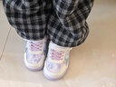 牧童童鞋女寶寶學(xué)步鞋2026春季新款公主甜美小女孩鞋子軟底皮面機能鞋 星云紫 23 鞋內長(cháng)15.5cm/適合腳長(cháng)15.0cm 曬單實(shí)拍圖
