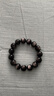 石玥珠寶收藏級14mm銀貓眼天然黑曜石手串本命年轉運珠水晶手鏈男女士款 曬單實(shí)拍圖