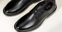 海瀾之家HLA新年禮物皮鞋男英倫頭層牛皮鞋男士正裝商務(wù)休閑鞋T342黑色39 曬單實(shí)拍圖