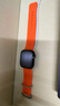 MSSM適用蘋(píng)果手表表帶iwatch海洋硅膠表帶apple watch ultra3/S11/S10/9/8/7/se3運動(dòng)硅膠表帶 橙色 曬單實(shí)拍圖