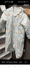 貝肽斯胎脂皮新生兒衣服春夏嬰兒連體衣男女寶寶哈衣爬服 森林秘境-恒溫夾棉【冬季】 90cm [中開(kāi)款] 曬單實(shí)拍圖