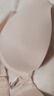 維多利亞的秘密（Victoria's Secret）PINK 2804圓盤(pán)胸外擴文胸舒適薄襯墊3/4罩杯無(wú)痕文胸 內衣女 曬單實(shí)拍圖