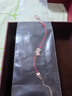 AGATHA/璦嘉莎 騏驥紅繩小狗銀手鏈女士 本命新年生日禮物送女友高級感 曬單實(shí)拍圖