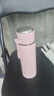 【京東物流】316不銹鋼保溫杯女時(shí)尚簡(jiǎn)約大容量學(xué)生水杯 吊帶保溫杯粉色 500ml 1個(gè) 曬單實(shí)拍圖