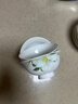 厚秀堂景德鎮骨瓷碗碟盤(pán)套裝家用組合新款陶瓷餐具中式簡(jiǎn)約飯碗面碗 6英寸高腳面碗（2個(gè)）百合花 曬單實(shí)拍圖