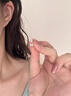 梵昇昱S999純銀耳釘女小巧字母耳釘養耳洞耳環(huán)睡覺(jué)免摘百搭氣質(zhì)螺紋耳飾 H字母耳釘 曬單實(shí)拍圖