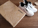 里奇.喬丹   RICKY JORDAN清倉男鞋冬季新款皮面透氣大碼運動(dòng)鞋休閑減震跑步鞋防臭旅游鞋男 QD2266白色【皮面款】 42 曬單實(shí)拍圖