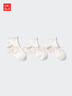 優(yōu)衣庫女裝短襪/3雙裝襪子482732 01 乳白色 S /M/23～25 cm 曬單實(shí)拍圖