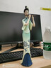 中國風(fēng)只此青綠擺件中式國潮古典仕女高檔客廳玄關(guān)酒柜輕奢裝飾品 青綠長(cháng)笛仕女 曬單實(shí)拍圖