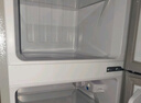 先科雙門(mén)小冰箱 家用小型宿舍出租房用冷藏冷凍電冰箱節能省電送貨上門(mén) 118升銀色【一級能效+上冷凍下冷藏】 曬單實(shí)拍圖