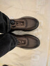 零度Zero商務(wù)真皮時(shí)尚休閑男鞋26新款軟底緩震防滑舒適徒步鞋 暗棕 42 曬單實(shí)拍圖