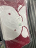 金號A類(lèi)純棉毛巾2條裝米菲miffy卡通無(wú)捻柔軟情侶洗臉面巾 紅+蘭2條裝 曬單實(shí)拍圖