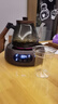 全度耐高溫加厚玻璃煮茶壺大容量燒水壺側把煮茶壺家用煮水壺 煙灰側把祥和壺+木色電陶爐 曬單實(shí)拍圖