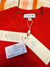 LACOSTE法國鱷魚(yú)男裝25秋冬新款百搭舒適圓領(lǐng)針織毛衣|AH2916 240/紅色 M 4 曬單實(shí)拍圖