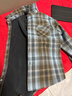 左西童裝男童加絨格子襯衫2025新款加厚保暖襯衣冬季外套 咖啡色 140 曬單實(shí)拍圖
