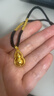 金至尊（3DG Jewellery）時(shí)來(lái)運轉黃金吊墜足金999古法葫蘆掛墜不含項鏈新年禮物計價(jià) 中板-金重6.20克-PF21001424 曬單實(shí)拍圖