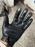 青禾潤美真皮觸屏手套黑色中長(cháng)款簡(jiǎn)約商務(wù)通勤休閑西裝薄款厚款羊皮手套 黑色-春秋薄內里款 L 男士正常手型 曬單實(shí)拍圖