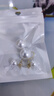 KZD老鳳凰999足銀流蘇耳墜超仙長(cháng)款氣質(zhì)珍珠耳飾抗過(guò)敏耳釘純銀銀女 耳針兩戴珍珠耳環(huán)3cm金色款 曬單實(shí)拍圖