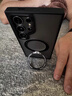 楚艾【N52SH強磁】適用三星s25ultra手機殼新款磁吸帶支架s24+保護套s23u外殼防摔透明硅膠磨砂samsung 【磨砂黑】超穩支架丨Magsafe強勁磁吸丨不發(fā)黃 三星Galaxy S25 Ultra 曬單實(shí)拍圖
