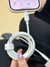 圖拉斯【新款護機線(xiàn)】蘋(píng)果充電線(xiàn)PD27W快充適用iphone14promax/13/12/11平板lightning數據線(xiàn)type-c 【蘋(píng)果6-14套裝】20W冰透白+1.2米快充線(xiàn) 2026新款- 曬單實(shí)拍圖