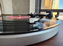UKYK德國品質(zhì)柏林之聲黑膠唱片機復古留聲機多功能CD機藍牙專(zhuān)業(yè)音響唱機HiFi動(dòng)磁唱頭低頻號角客廳擺件 VP3000黑膠機 （隨機贈送一張12寸黑膠碟） 曬單實(shí)拍圖