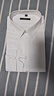 羅蒙（ROMON）純色商務(wù)職業(yè)正裝男士白襯衫工裝外套長(cháng)袖襯衣男CS108白色3XL 曬單實(shí)拍圖