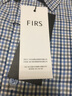 杉杉（FIRS）【棉+萊賽爾】長(cháng)袖襯衫男商務(wù)休閑易打理天絲棉襯衣男 藍格 41 曬單實(shí)拍圖