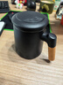 京東京造茶杯便攜式黑陶茶泡茶壺茶杯功夫茶具辦公杯隨身茶壺容量400ml 曬單實(shí)拍圖
