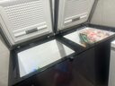 美的（Midea）500升以上冰柜商用大容量雙門(mén)臥式冷凍柜深冷速凍柜大型海鮮專(zhuān)用柜凍肉急凍柜茶葉柜水果冷藏柜 419升 新升級減霜凈味 -40℃速凍 曬單實(shí)拍圖