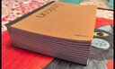 得力（deli）10本A5/60張牛皮紙筆記本子 無(wú)線(xiàn)膠裝軟抄本/ 記事本/ 日記本 工作文具辦公用品 7637 曬單實(shí)拍圖