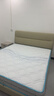 顧家家居（KUKA）門(mén)店同款牛皮雙人床8227月牙米高腳1.8+獨袋彈簧乳膠墊+床頭柜*2 曬單實(shí)拍圖