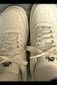 耐克Air Force 1 07 Essential 女鞋低幫復古迷你刺繡運動(dòng)休閑鞋 HF1058-133 36.5 曬單實(shí)拍圖