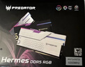 宏碁掠奪者（PREDATOR）48G(24G×2)套裝 DDR5 6000頻率 臺式機內存條 Hermes冰刃系列 RGB燈條(C28) 石耀黑 AI電腦配件 曬單實(shí)拍圖
