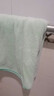 毛巾浴巾三件套男女2025新款比純棉吸水速干家用大人高級裹巾加厚 綠色三件套（浴巾+兩條毛巾） 曬單實(shí)拍圖