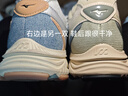美津濃（MIZUNO）男女運動(dòng)休閑鞋緩震透氣網(wǎng)面拼接跑步RACER S 01/丹寧 44 曬單實(shí)拍圖