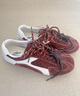 百麗（Belle）漿果糖復古德訓鞋款撞色運動(dòng)休閑板鞋B2472AM5 深紅色 38 (240mm) 曬單實(shí)拍圖